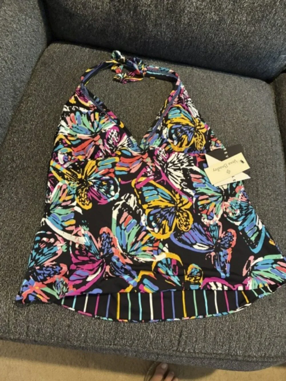 Vera Bradley Reversible Tankini Top (only)